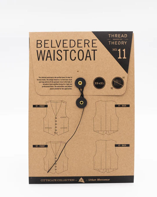 Belvedere Waistcoat - Tissue Pattern - Thread Theory