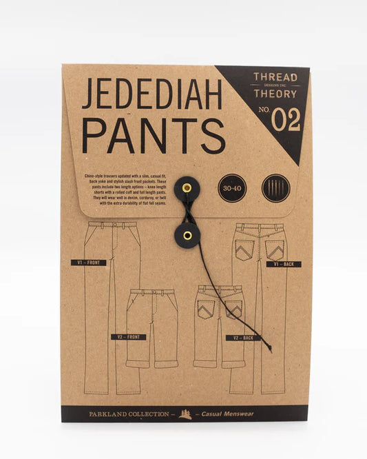 Jedediah Pants - Tissue Pattern - Thread Theory