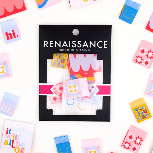 Woven Label Pack - Playful: Renaissance Ribbon