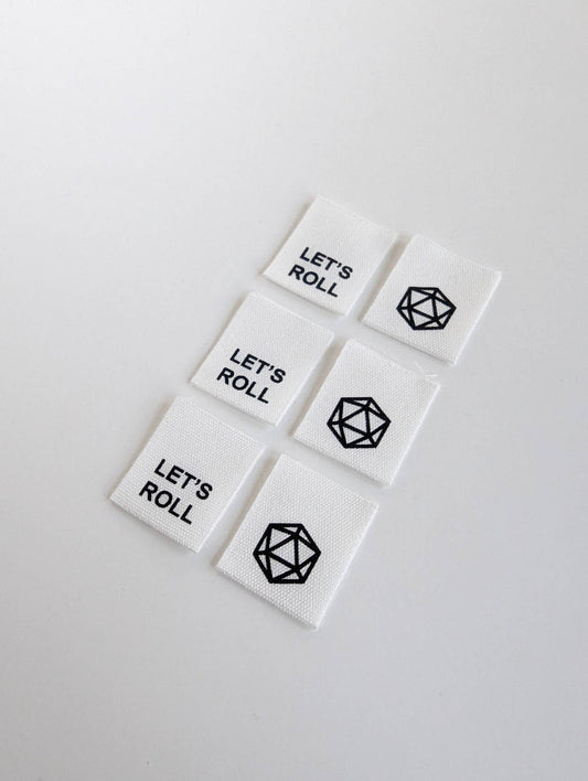 Let's Roll. D20. | Cotton Luxe Labels