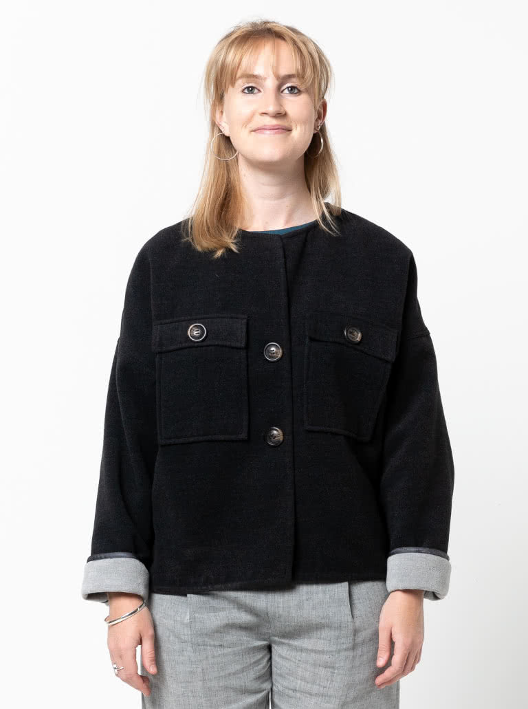 Adelaide Woven Jacket Sizes 4-16 - Style Arc