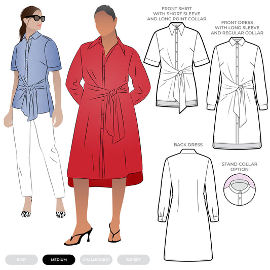 Avon Woven Skirt and Dress Sizes 18-30 - Style Arc