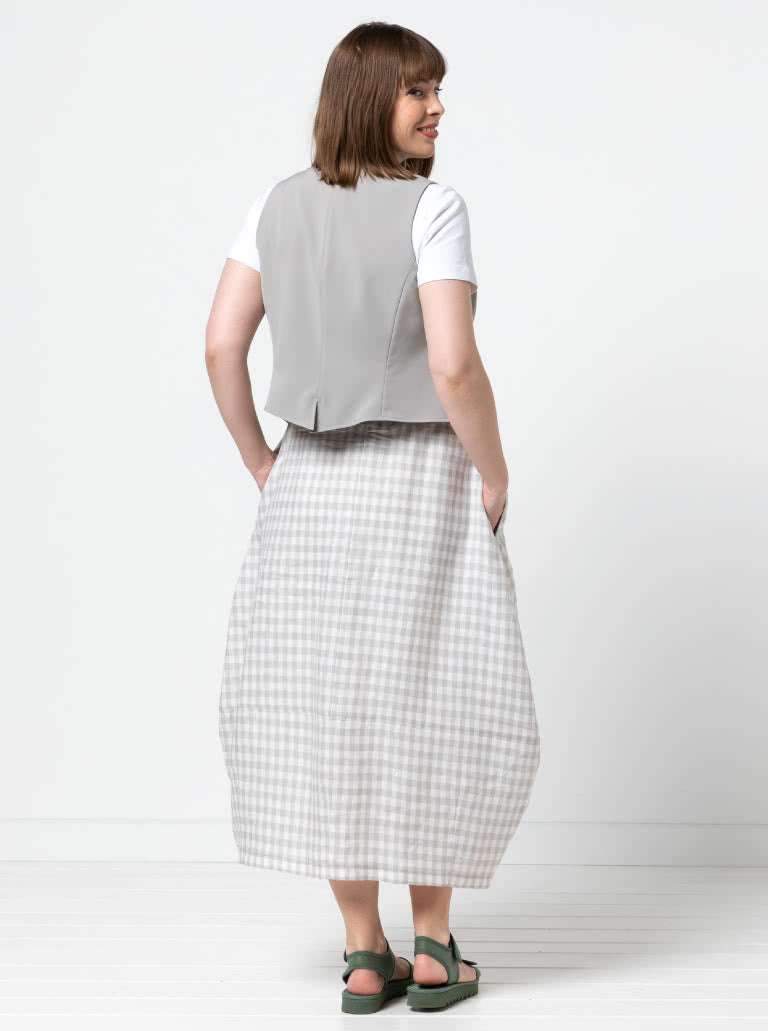 Ayla Woven Skirt Sizes 18-30 Style Arc