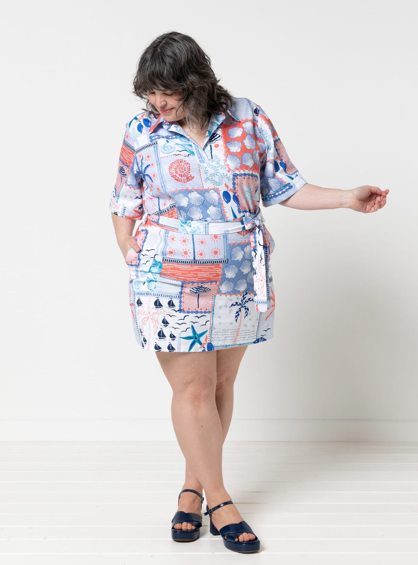 Beckers Woven Dress Sizes 18-30 - Style Arc