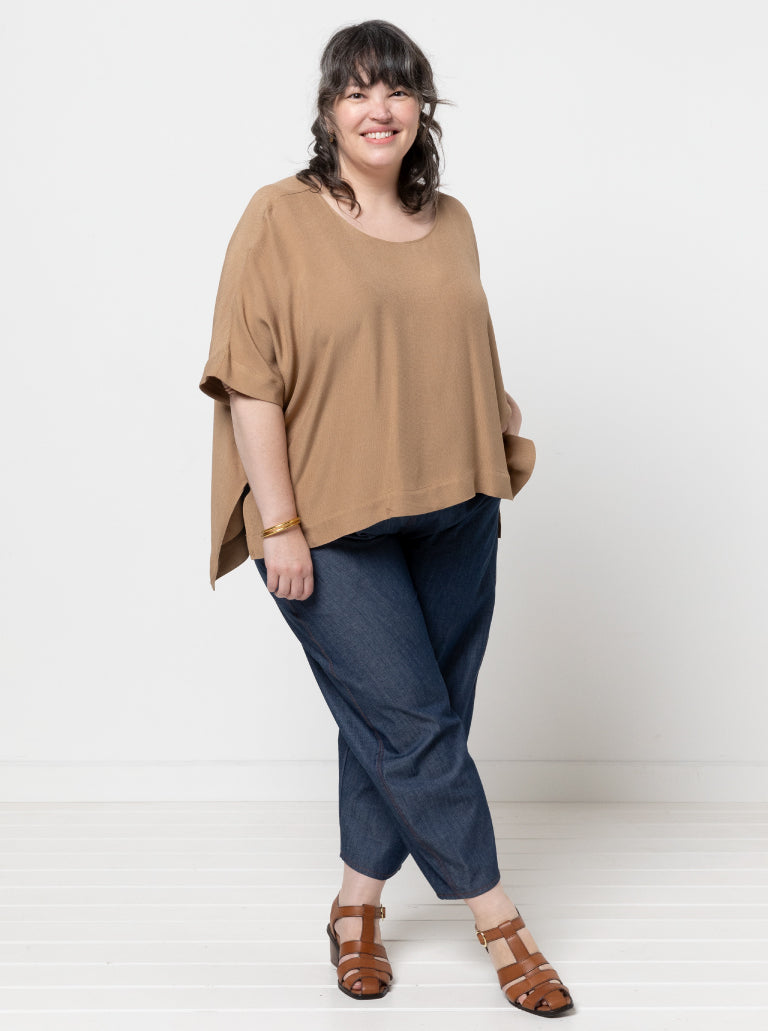 Betty Woven Tunic Sizes 4-16 - Style Arc