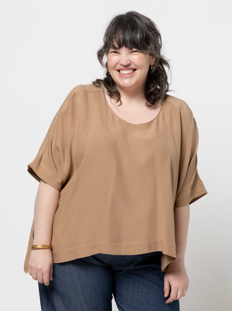 Betty Woven Tunic Sizes 4-16 - Style Arc