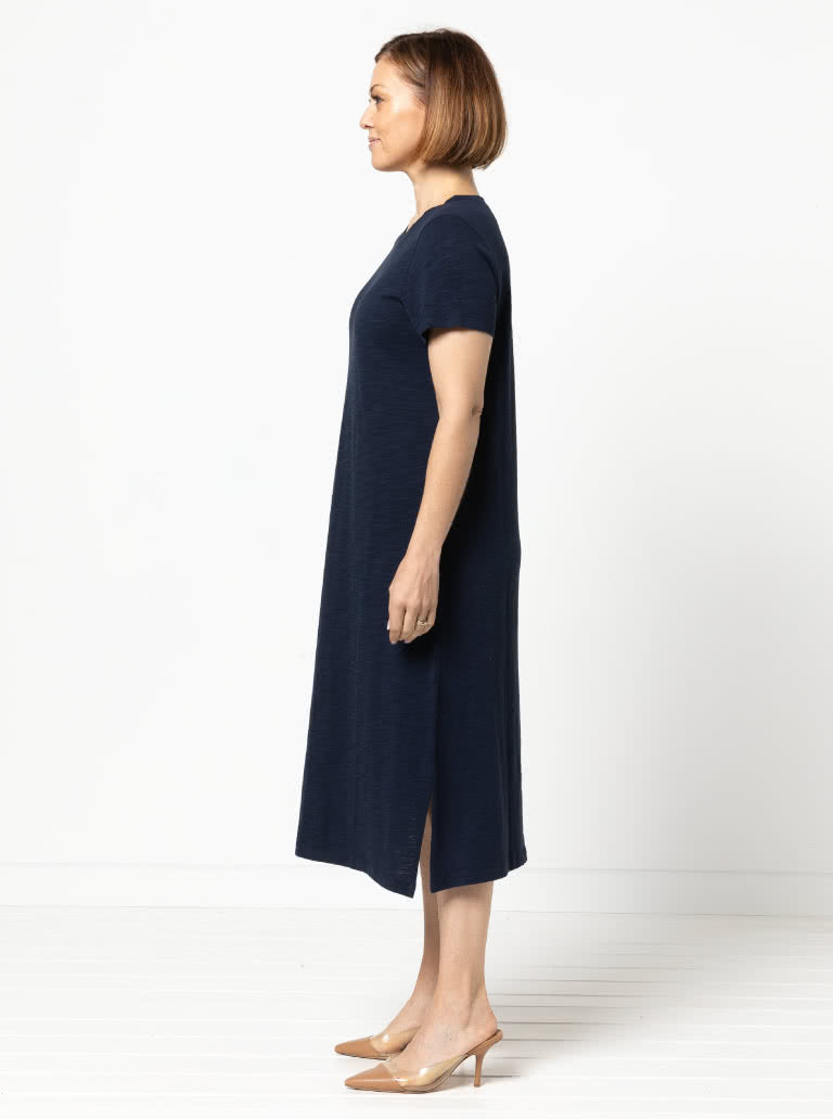 Blanche Knit Dress Sizes 18-30 - Style Arc