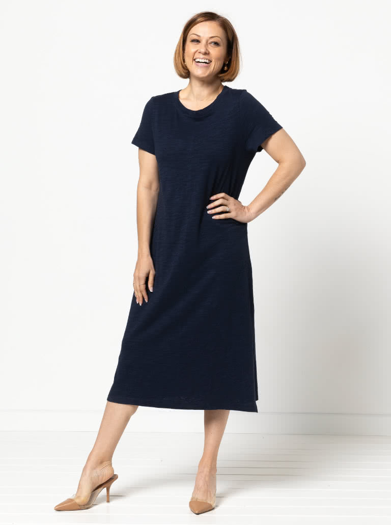 Blanche Knit Dress Sizes 18-30 - Style Arc