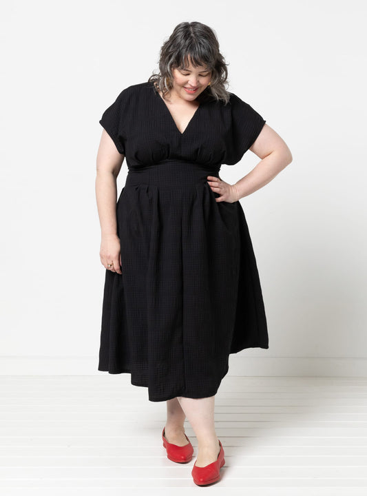 Bronte Woven Dress Sizes 18-30 - Style Arc