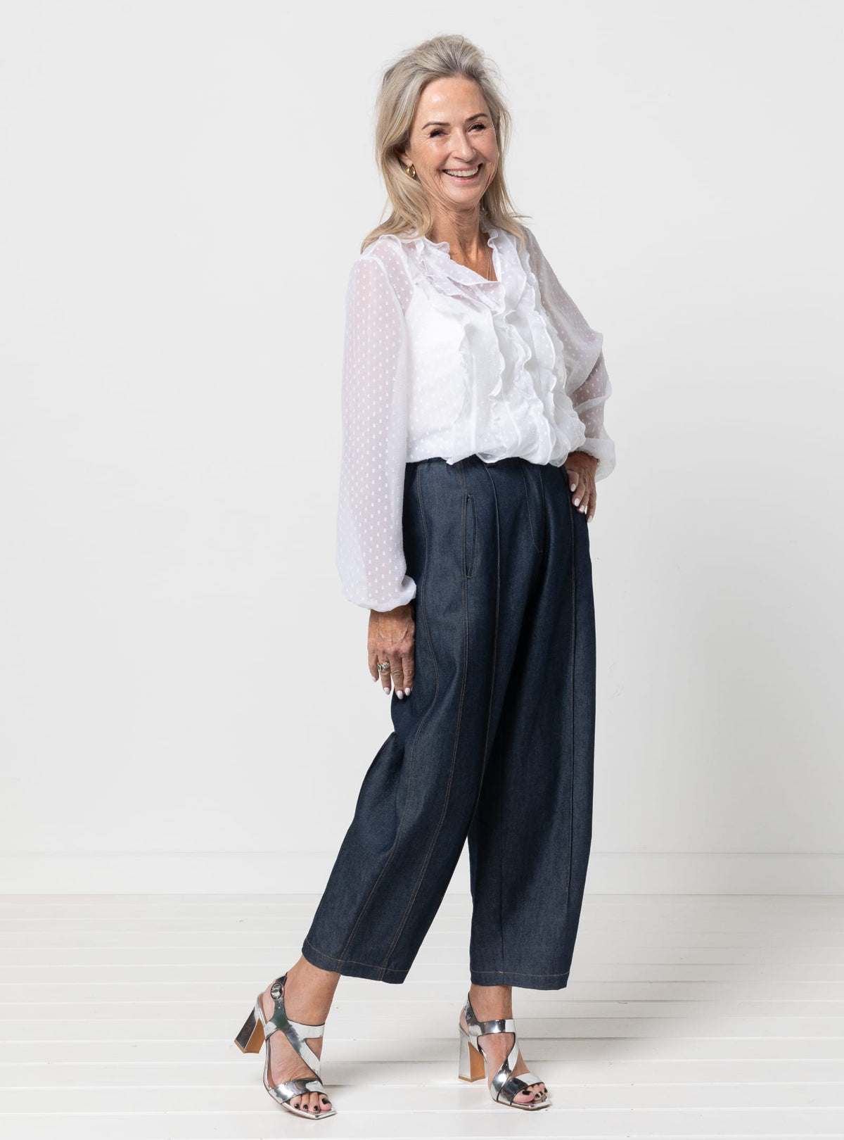 Cendrine Woven Blouse Sizes 4-16 - Style Arc