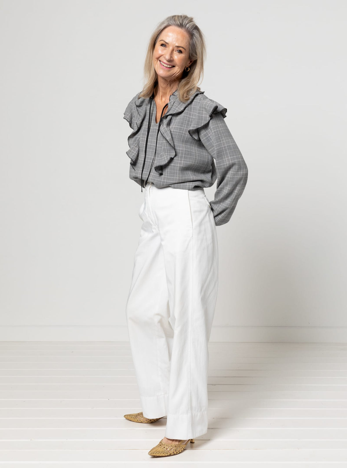 Cendrine Woven Blouse Sizes 4-16 - Style Arc
