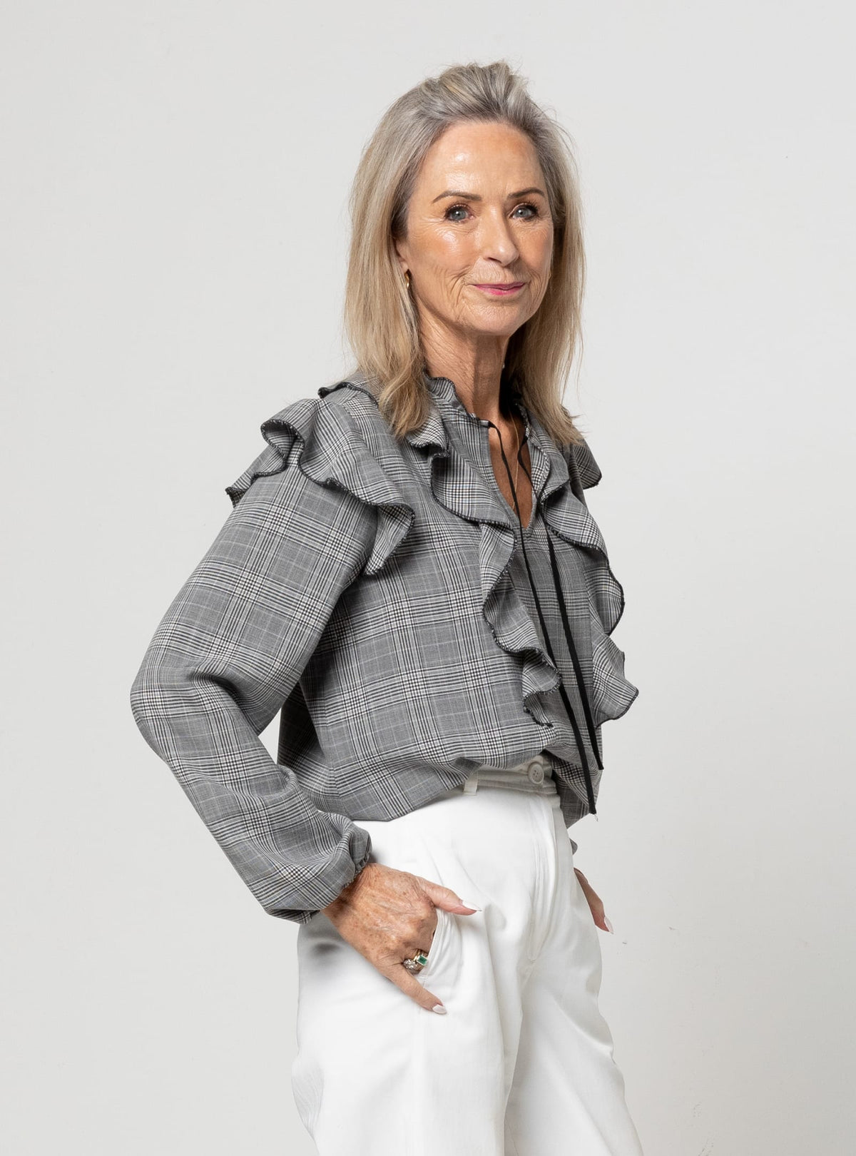 Cendrine Woven Blouse Sizes 4-16 - Style Arc