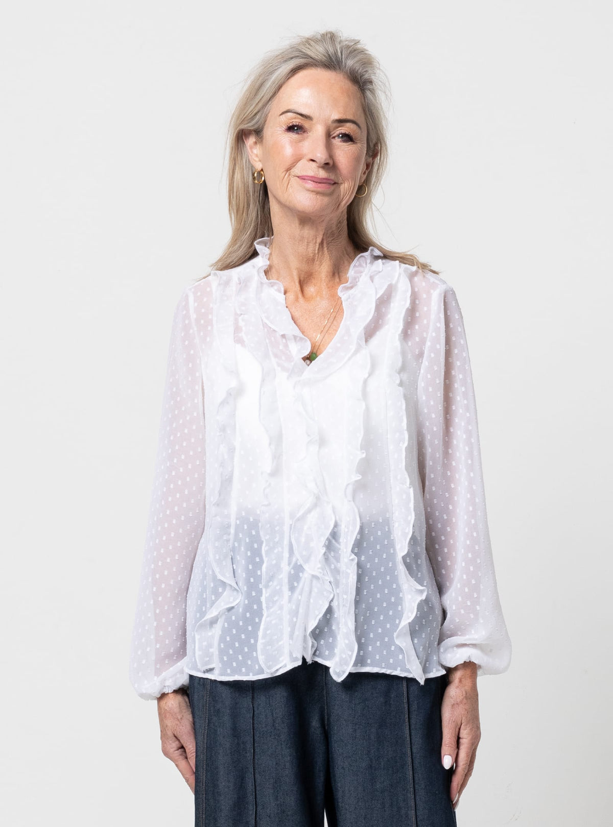 Cendrine Woven Blouse Sizes 4-16 - Style Arc