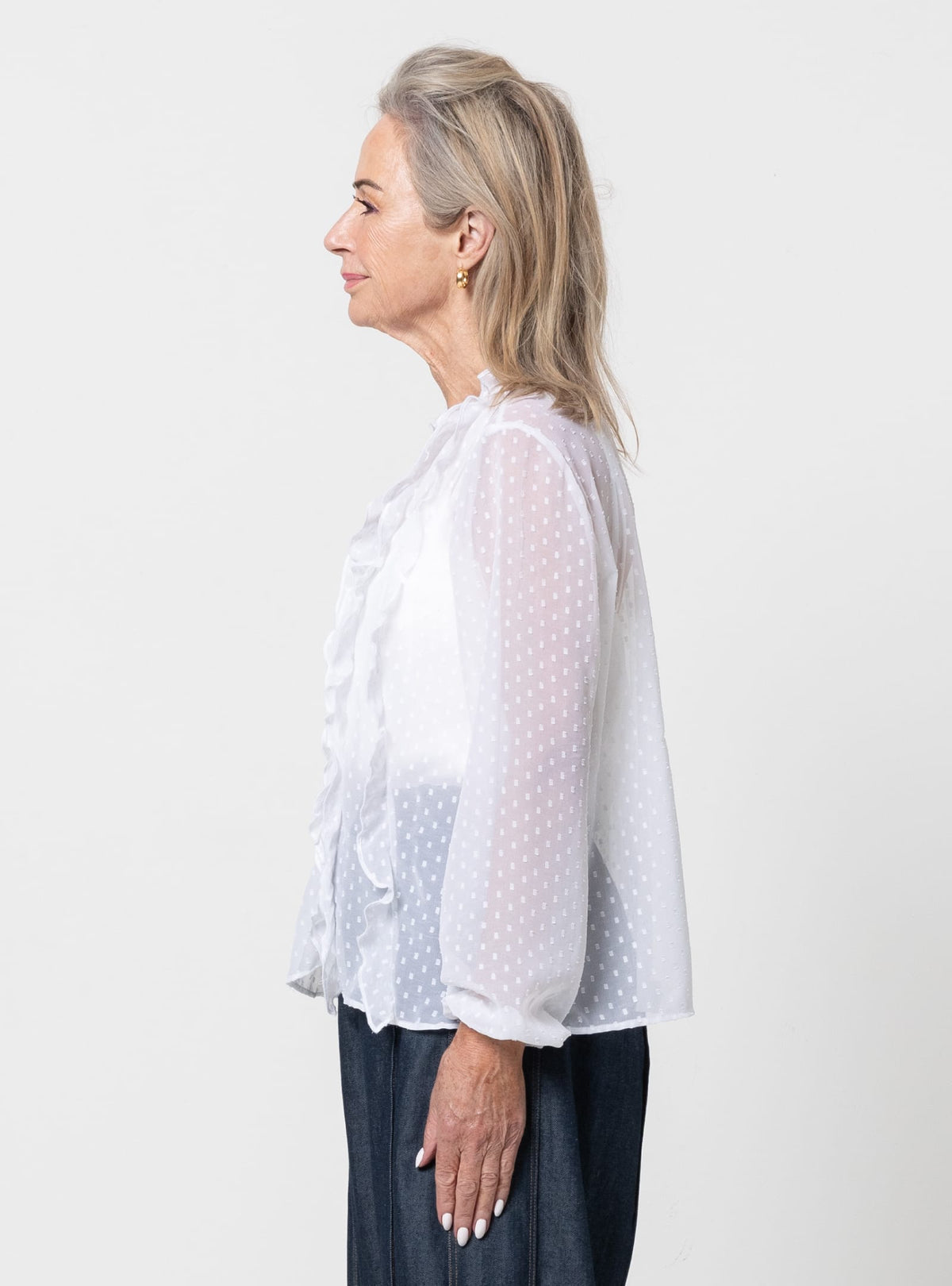 Cendrine Woven Blouse Sizes 4-16 - Style Arc