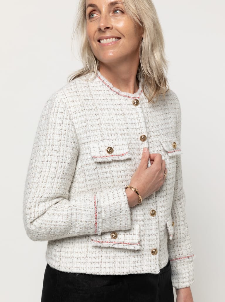 Delphine Woven Jacket Sizes 4-16 - Style Arc