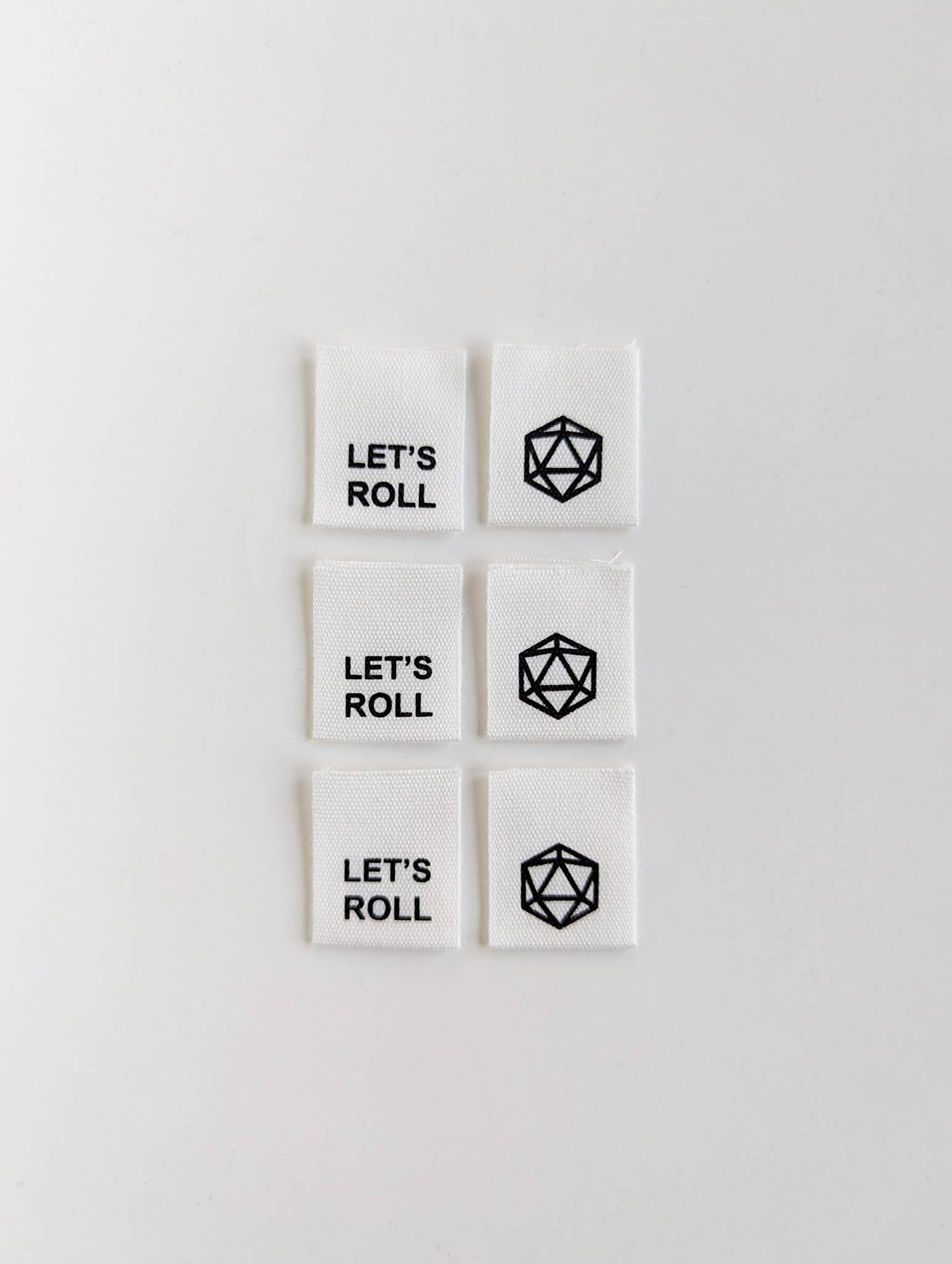 Let's Roll. D20. | Cotton Luxe Labels