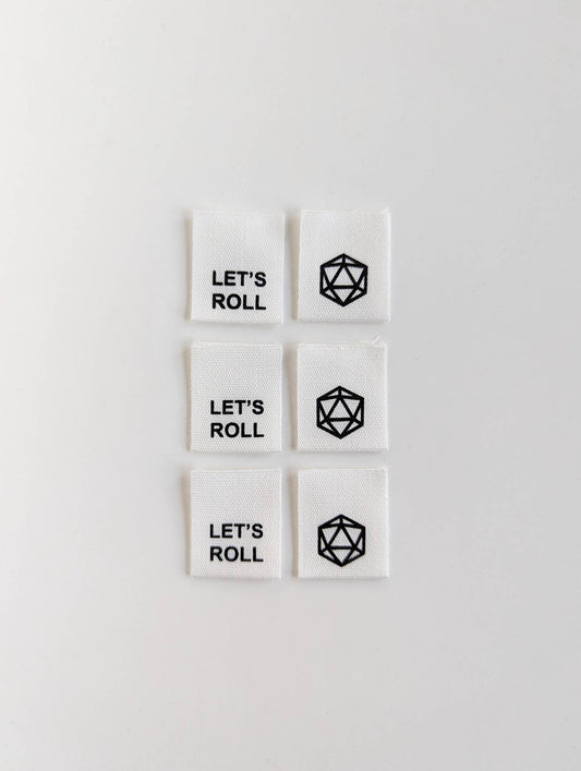 Let's Roll. D20. | Cotton Luxe Labels