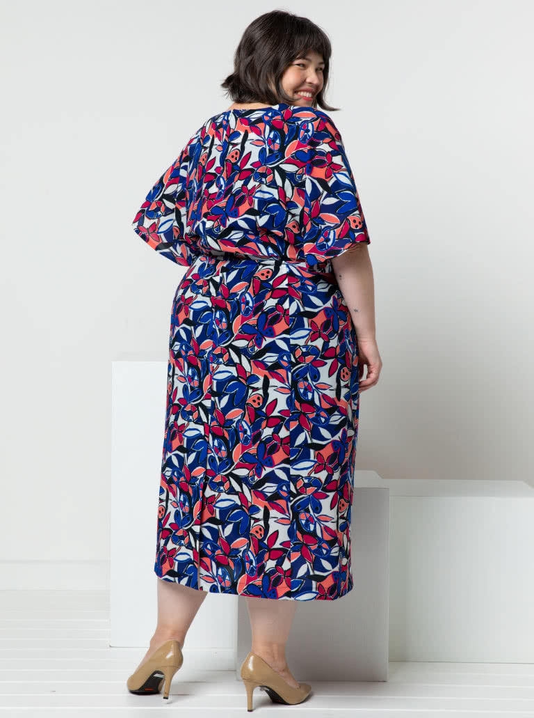 Elsbeth Woven Dress Sizes 18-30 - Style Arc