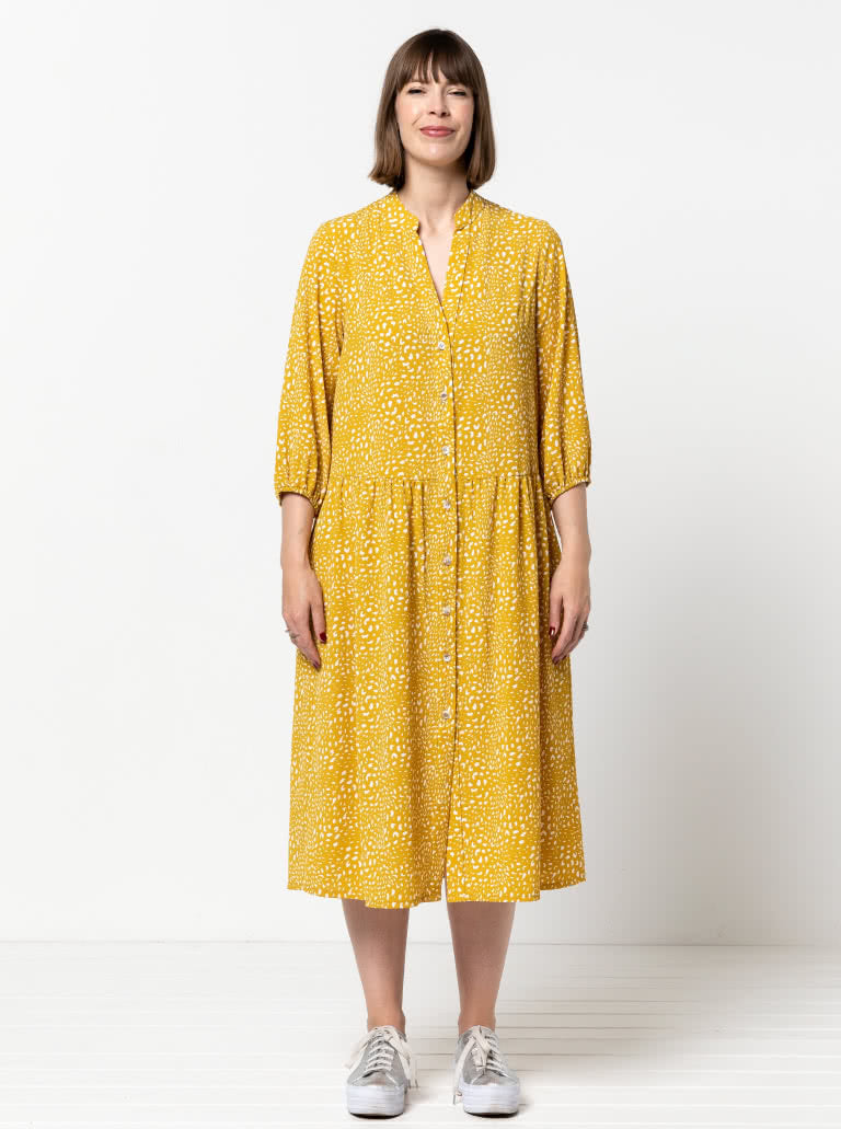 Emerson Woven Dress Sizes 18-30 - Style Arc