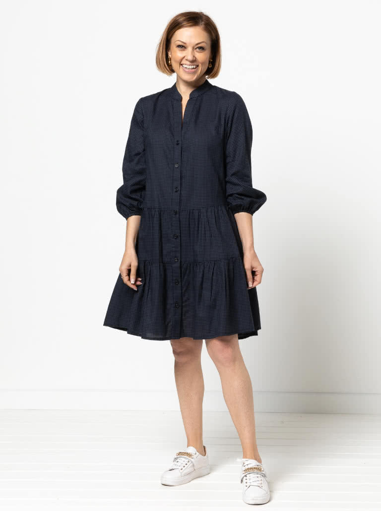 Emerson Woven Dress Sizes 18-30 - Style Arc