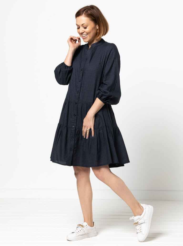 Emerson Woven Dress Sizes 18-30 - Style Arc