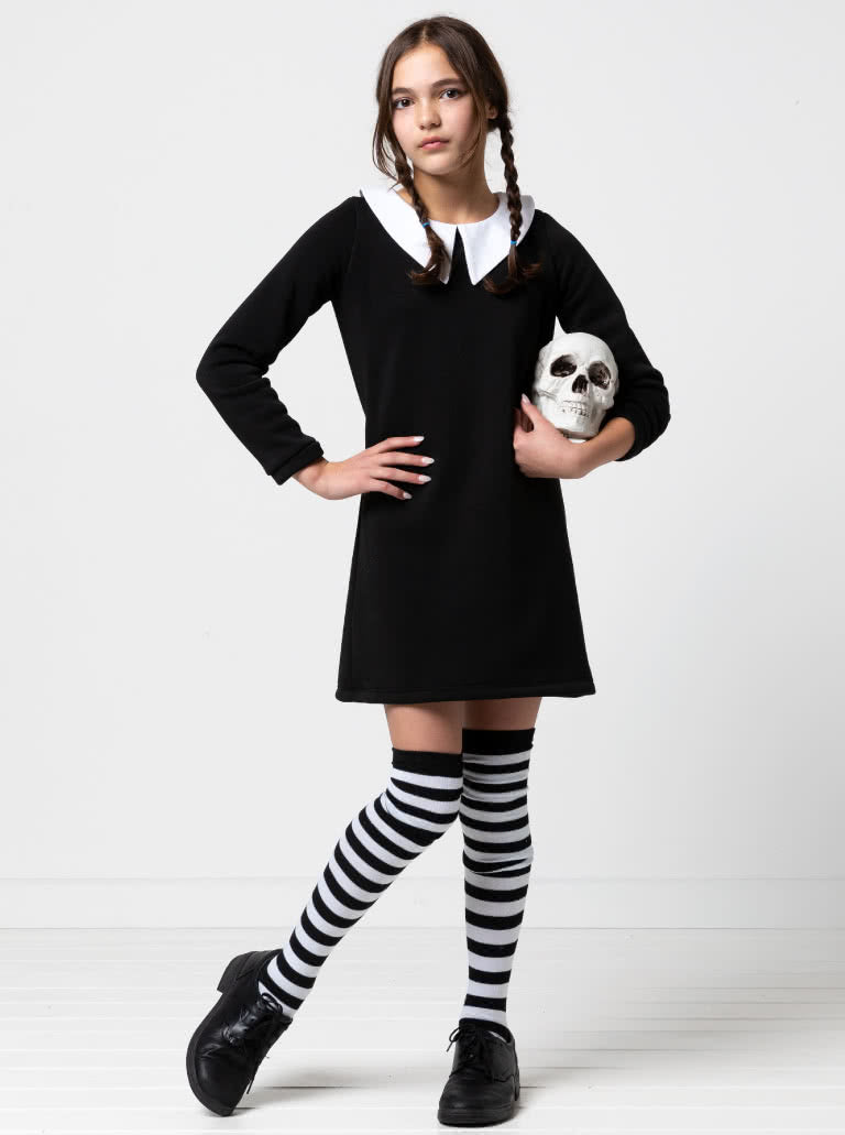 Emma Kid's Knit Dress - Style Arc