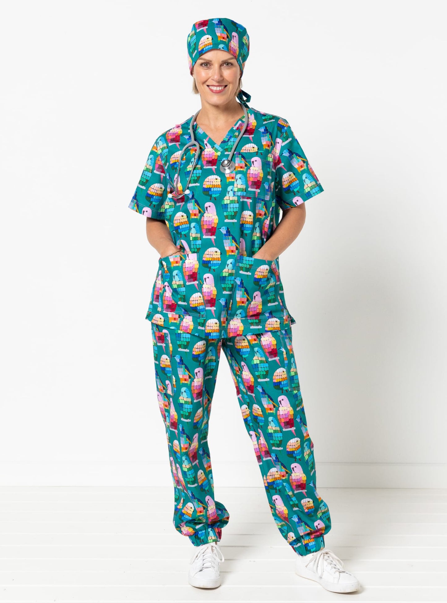 Flossy Woven Scrubs Set Sizes 18-30 - Men's & Women's - Style Arc