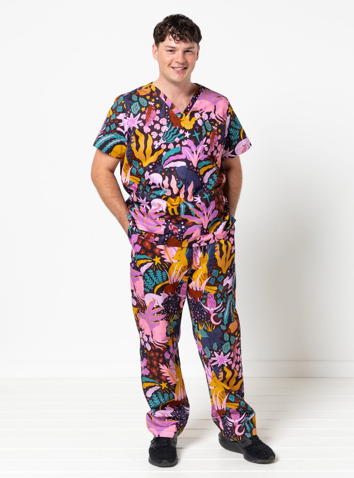 Flossy Woven Scrubs Set Sizes 18-30 - Men's & Women's - Style Arc