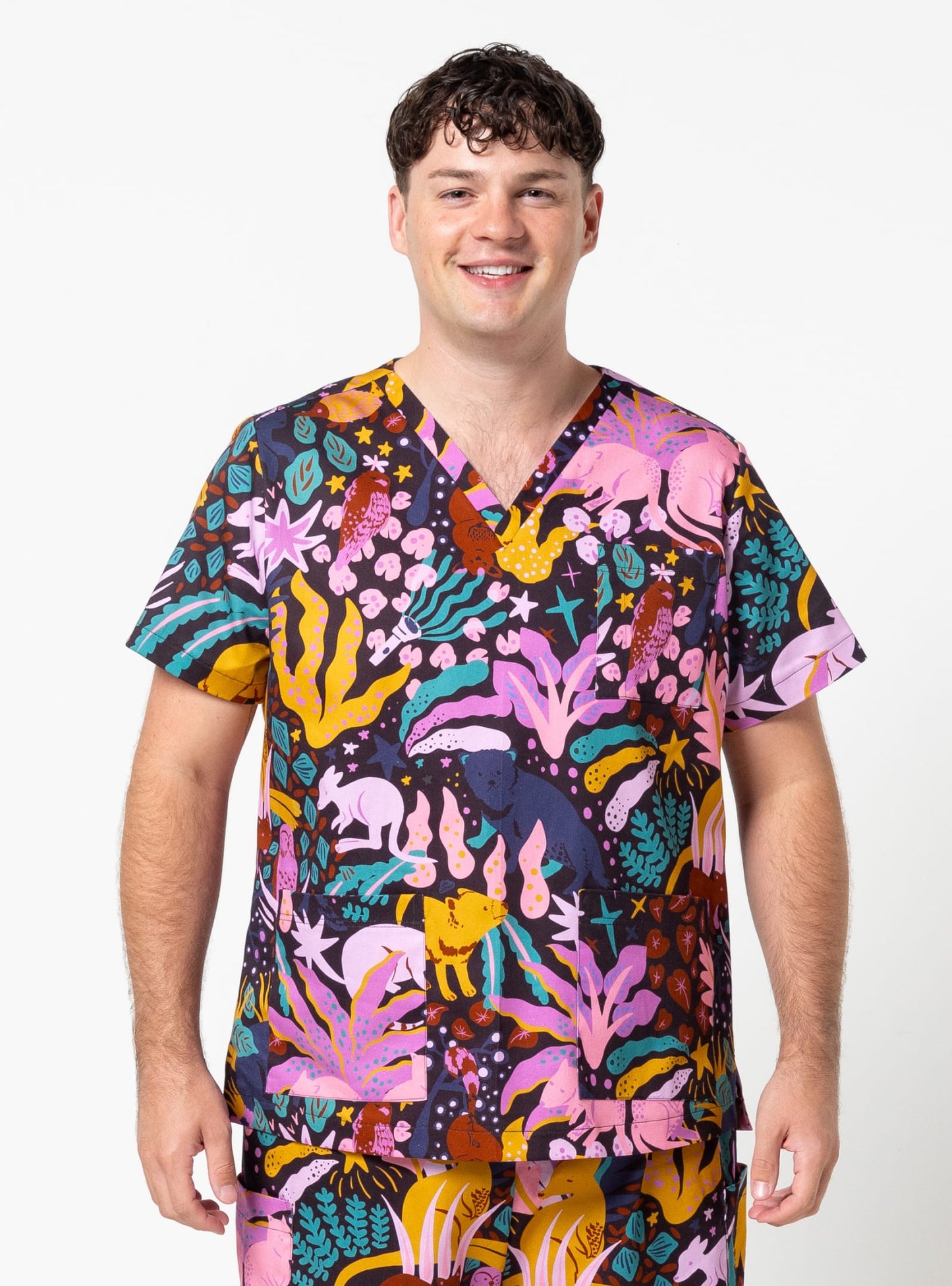 Flossy Woven Scrubs Set Sizes 18-30 - Men's & Women's - Style Arc