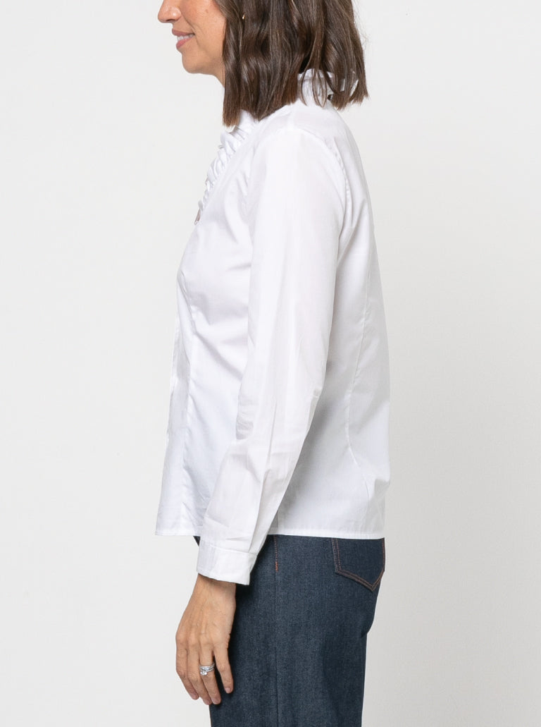 Francesca Woven Shirt 10-22 - Style Arc