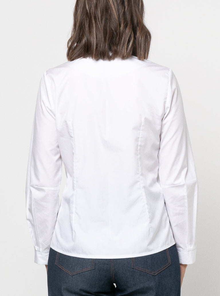 Francesca Woven Shirt 10-22 - Style Arc