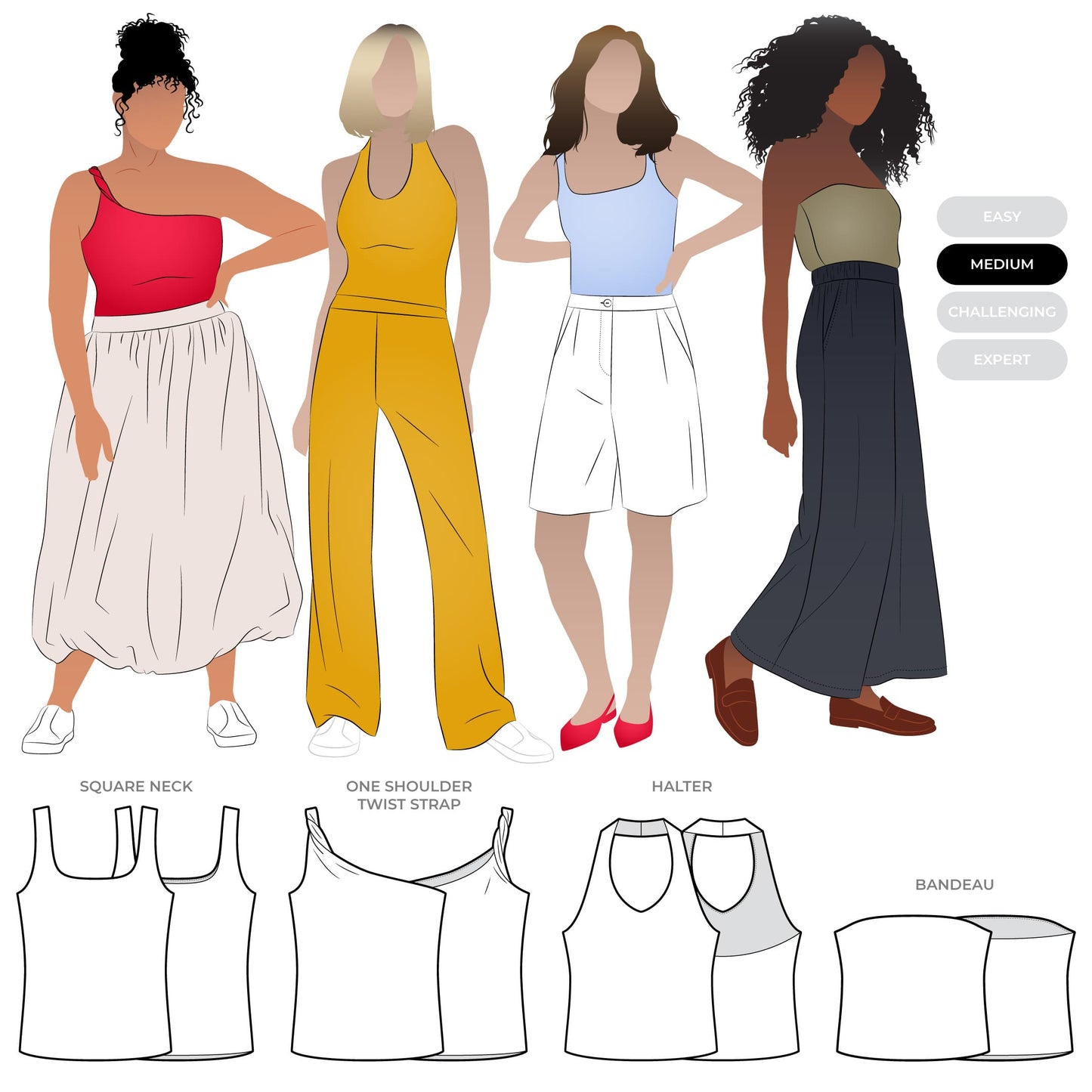 Gilmore Knit Tops Sizes 18-30 - Style Arc