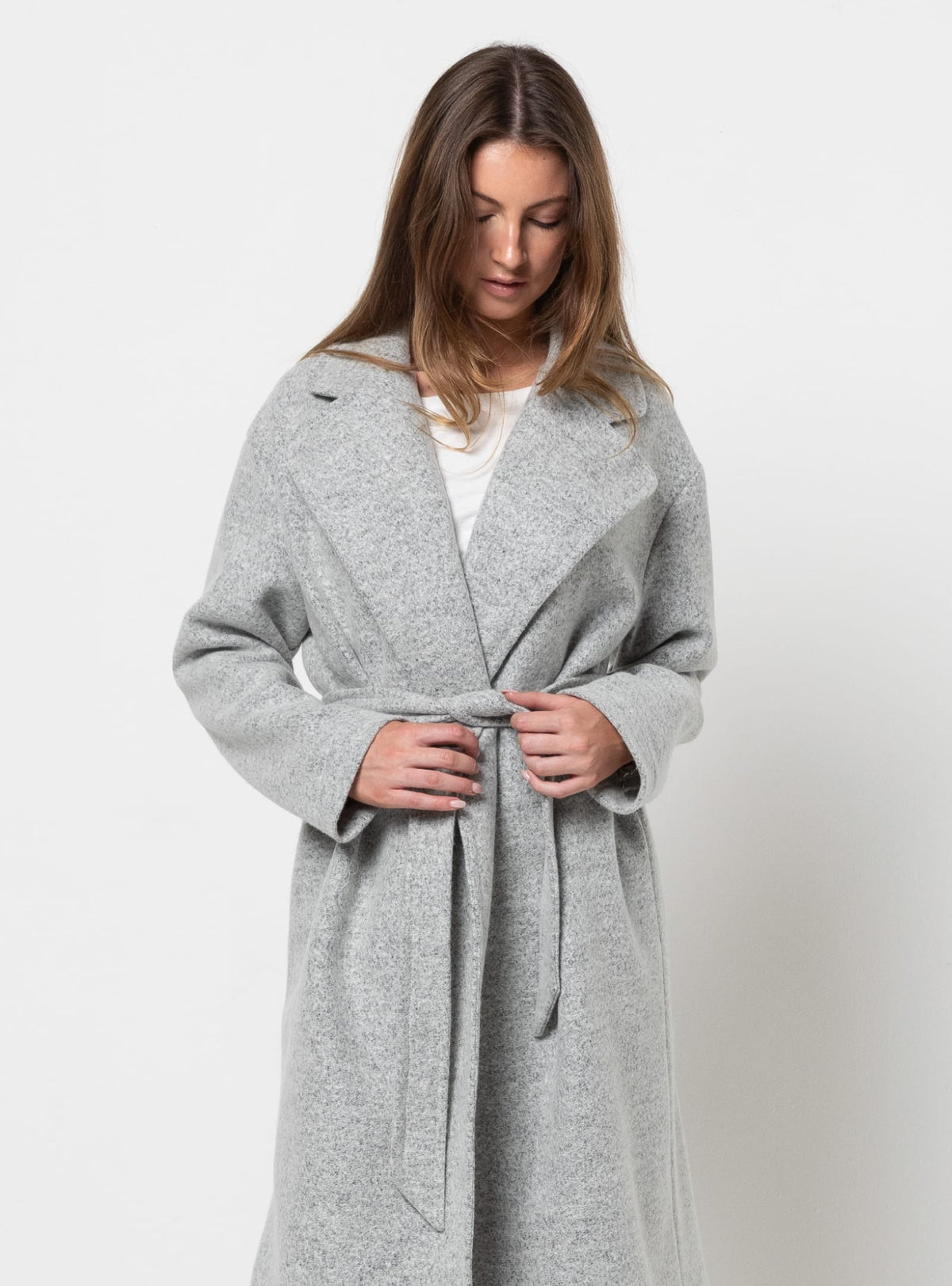 Gracie Coat & Headscarf Sizes 18-30 - Style Arc