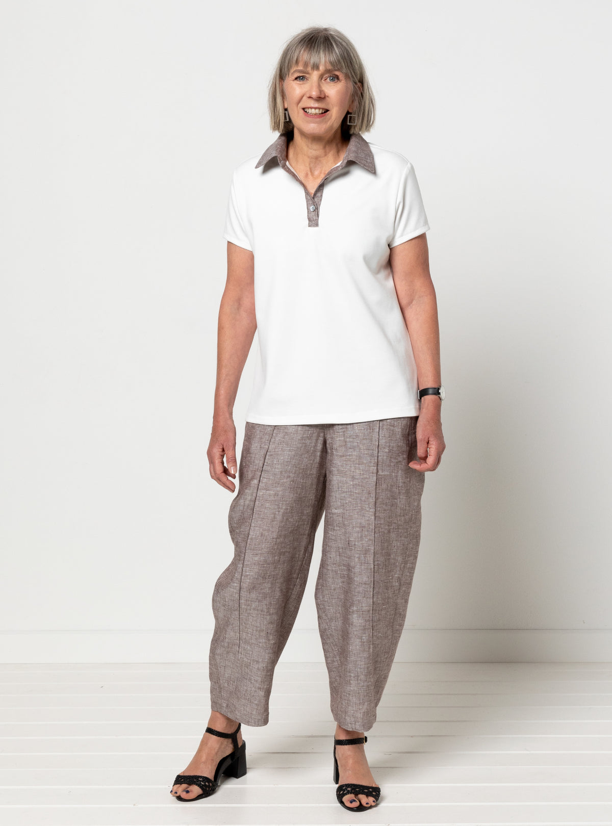 Jess Knit Polo Sizes 4-16 - Style Arc