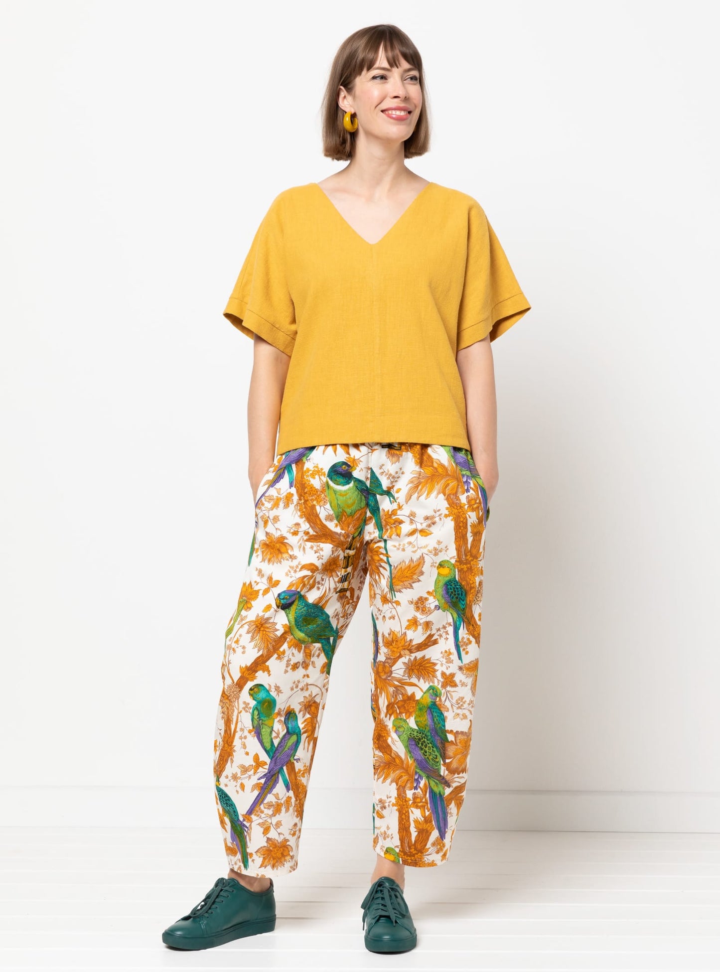 Joan Woven Top Sizes 18-30 - Style Arc