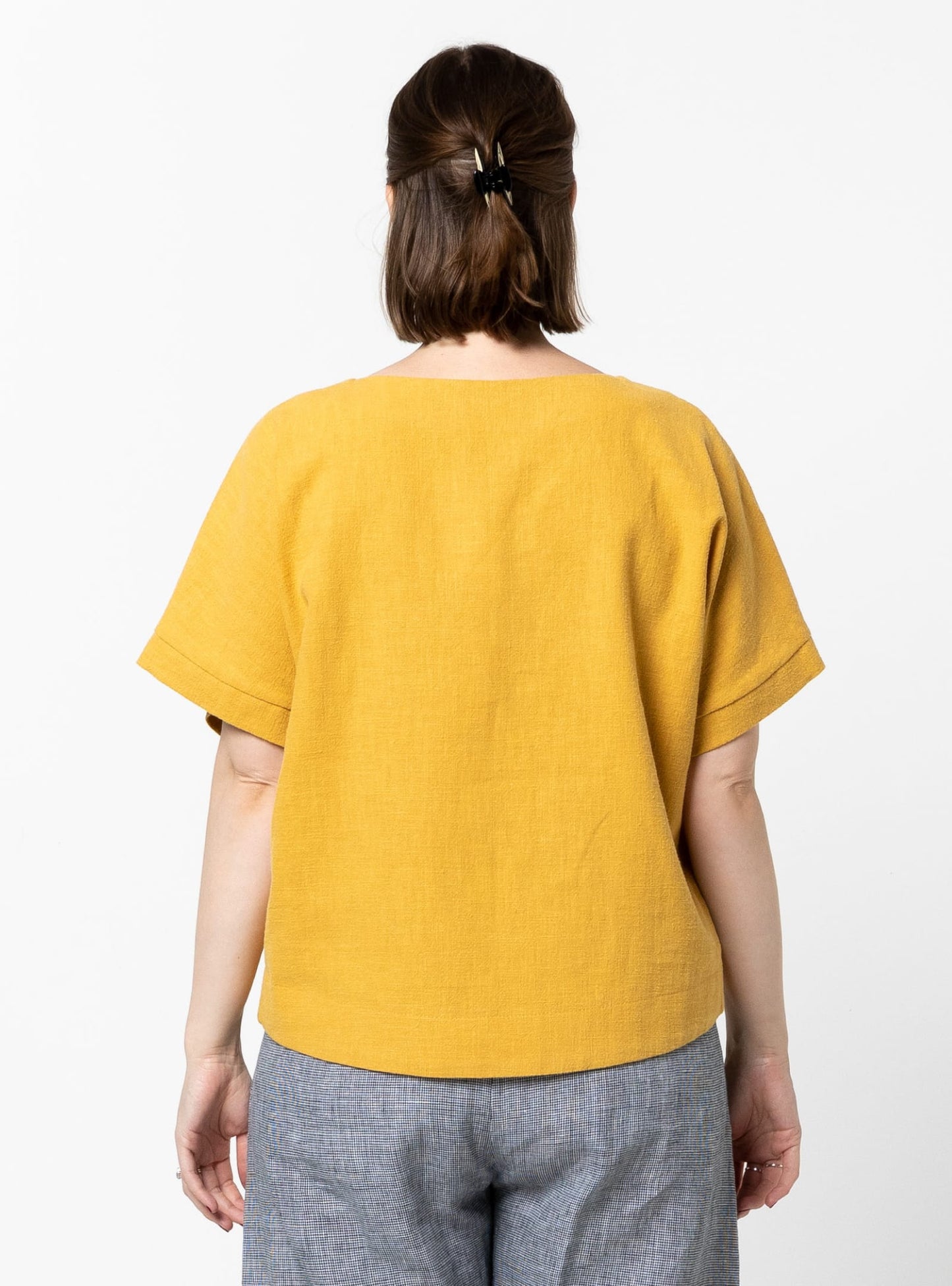 Joan Woven Top Sizes 18-30 - Style Arc