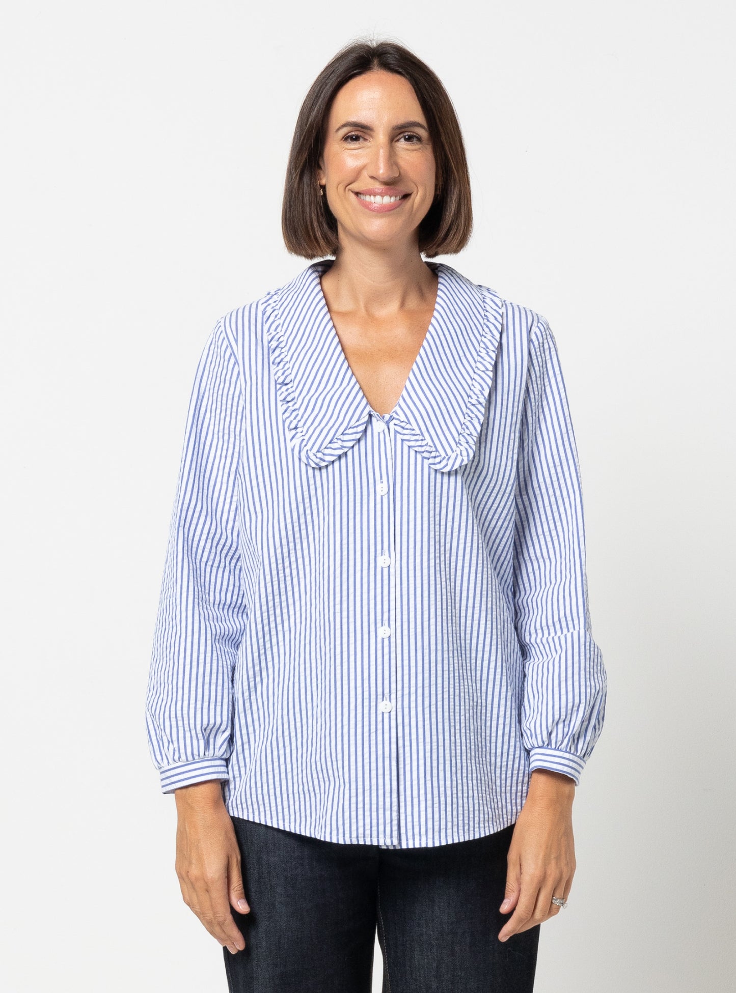Kennie Woven Shirt Sizes 18-30 - Style Arc