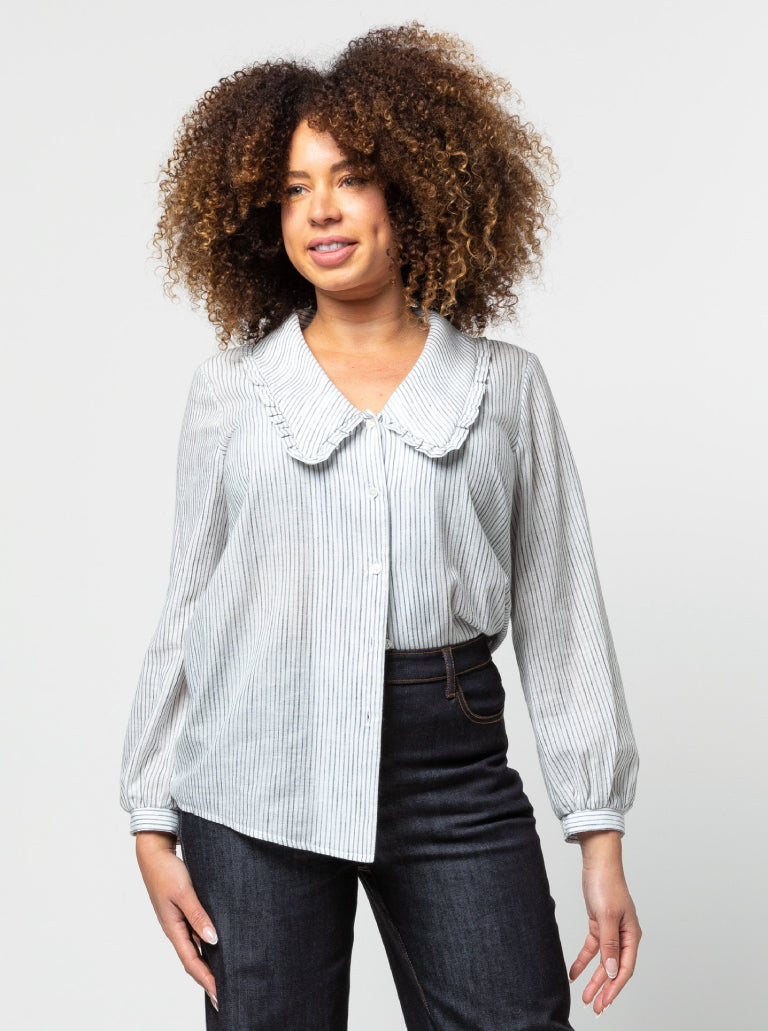 Kennie Woven Shirt Sizes 18-30 - Style Arc