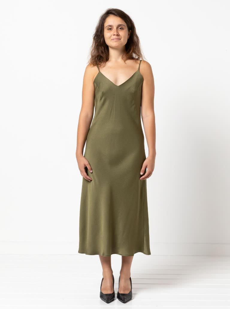 Kingsley Bias Cut Dress & Cami Sewing Pattern Sizes 4-16