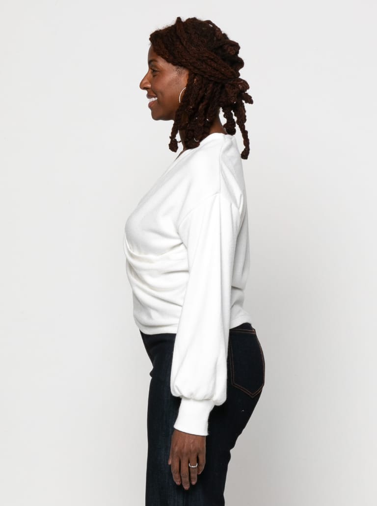 Kira Knit Top Sizes 18-30 - Style Arc