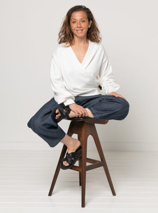 Kira Knit Top Sizes 18-30 - Style Arc