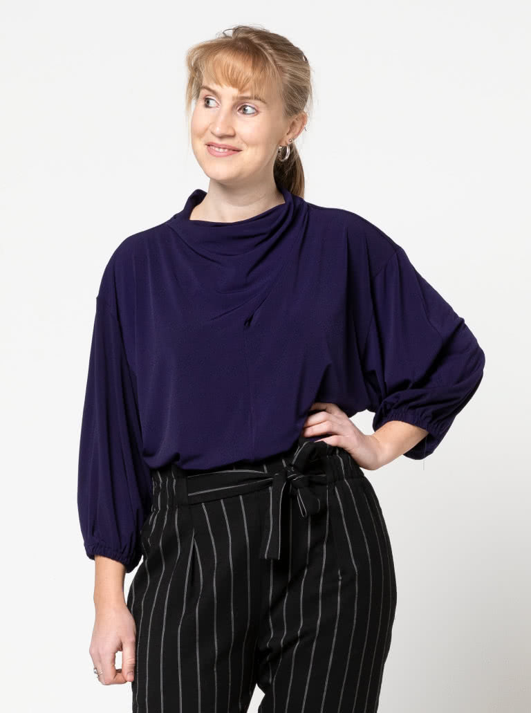 Lucia Knit Top 18-30 - Style Arc