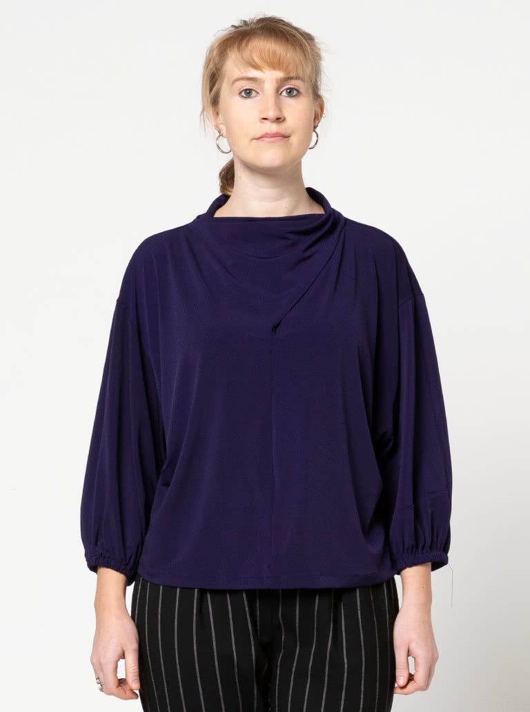 Lucia Knit Top 18-30 - Style Arc