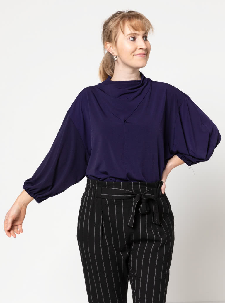 Lucia Knit Top 18-30 - Style Arc