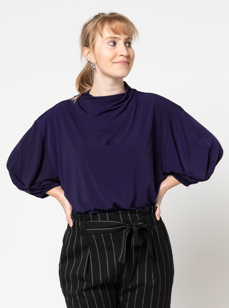 Lucia Knit Top 18-30 - Style Arc