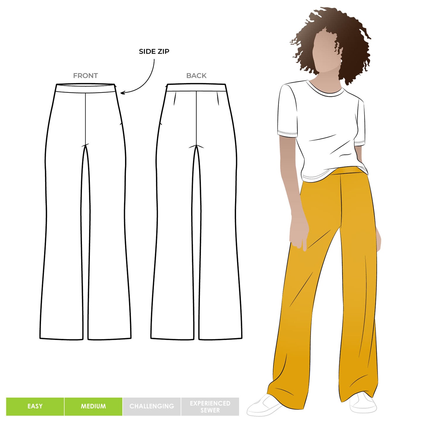 McKenzie Woven Pant Sizes 4-16 - Style Arc