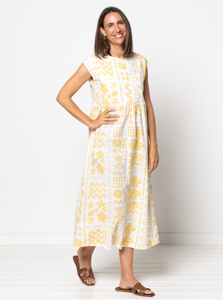 Montana Midi Dress Sizes 18-30 - Style Arc
