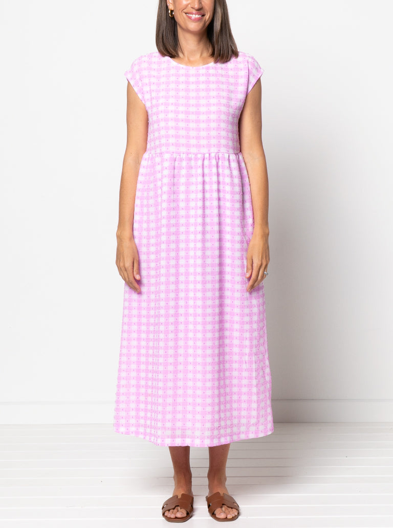 Montana Midi Dress Sizes 18-30 - Style Arc