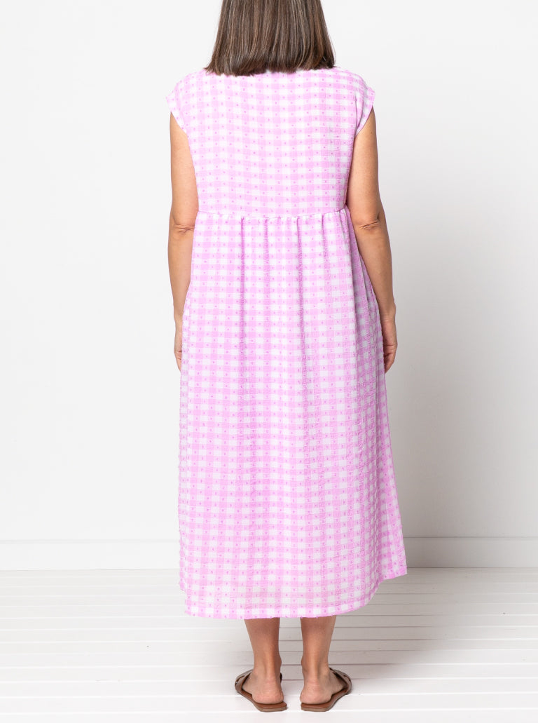 Montana Midi Dress Sizes 18-30 - Style Arc