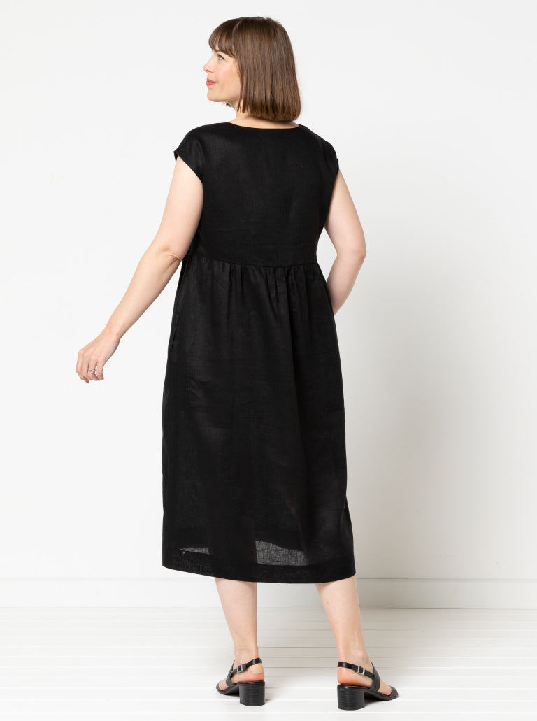 Montana Midi Dress Sizes 18-30 - Style Arc